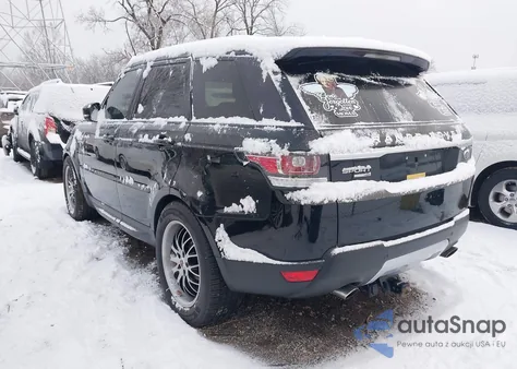 2016 Land Rover Range Rover Sport 3.0L V6 Supercharged Hse из США, поврежденный, VIN SALWR2VF1GA650820
